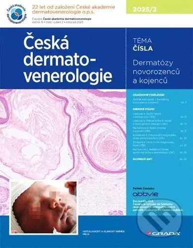 Česká dermatovenerologie 2025/2 - Jana Třešňák Hercogová - kniha z kategorie Dermatologie