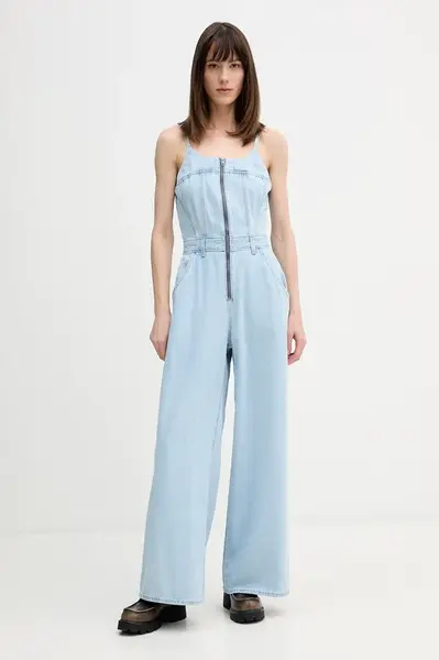 Džínový overal Levi's BUSTIER