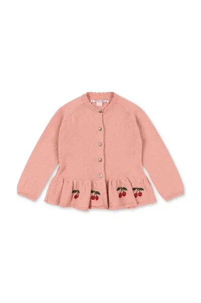 Detský bavlnený kardigan Konges Sløjd CYPRES CARDIGAN GOTS