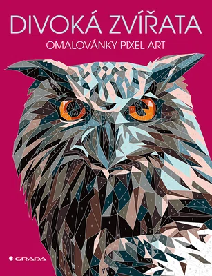 Kniha: Omalovánky Pixel Art - Divoká zvířata od Jackson Max