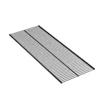 Drôtená polica 800x300 mm 20 kg čierna matná