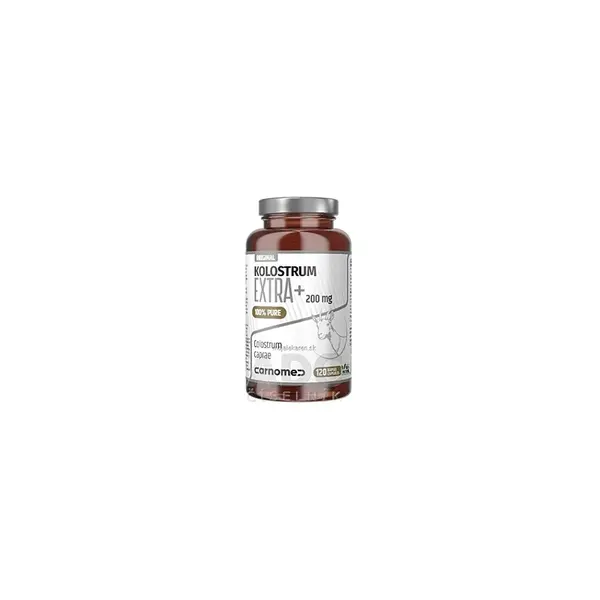 CARNOMED Kozí kolostrum Extra+ 200mg 120 kapslí