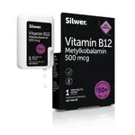 Silwer Vitamín B12 500 mcg , minitablety dvojbalenie