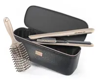 Luxusní set profesionální žehličky na vlasy Ultron Enyi 1" s kartáčem Sibel Proflex a pouzdrem Ultron Luxury Gift Set - zlatý + dárek zdarma