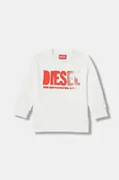 Dětská mikina s bavlnou Diesel SIDER OVER SWEAT-SHIRT