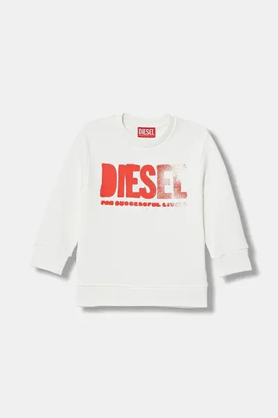 Dětská mikina s bavlnou Diesel SIDER OVER SWEAT-SHIRT