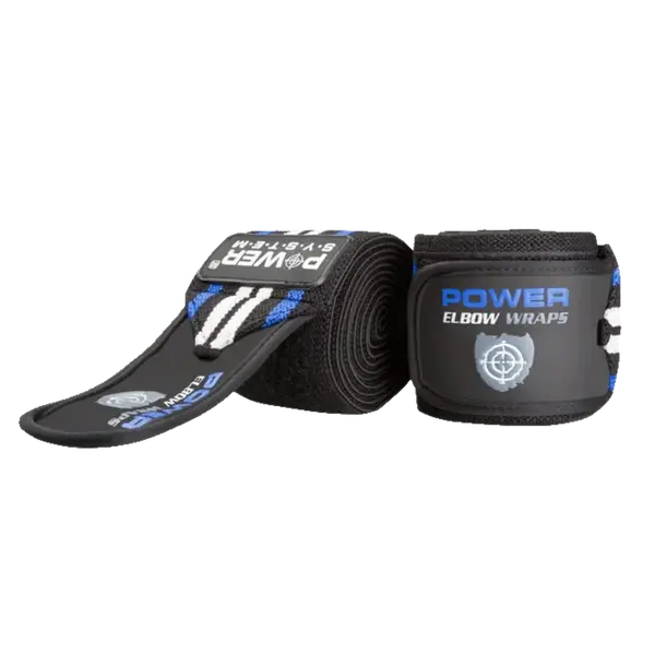 Power System Bandáž na lokty PS-3600 modrá - 7.5x150cm