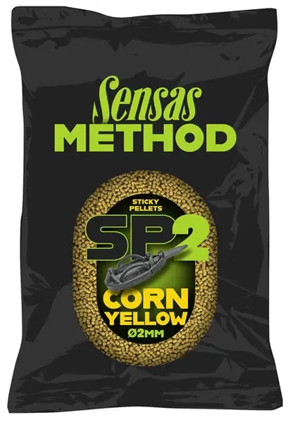 Sensas pelety sticky 650 g 2 mm - corn
