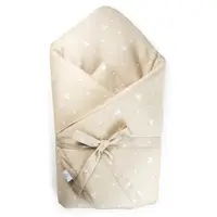 Zavinovačka - béžové vtáčiky - SOFTELLO, Letná, Béžová, Vtáčiky