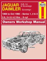 Jaguar XJ6, XJ & Sovereign; Daimler Sovereign (68 - Oct 86) Haynes Repair Manual - Haynes Publishing