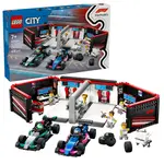 LEGO® City 60444 Garáž F1® a autá Mercedes-AMG a Alpine