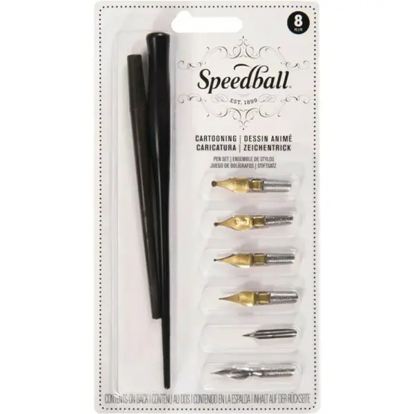 Kaligrafická sada Speedball 6+2ks 2966