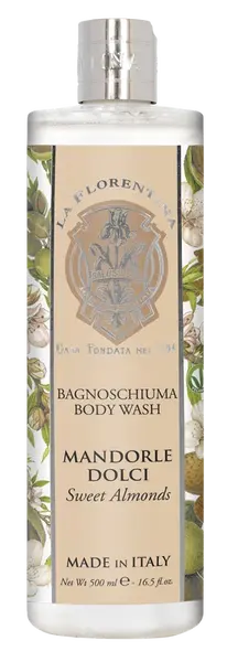 LA FLORENTINA Pena do kúpeľa a sprchový gél Mandorle Dolci 500 ml