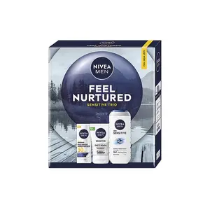 NIVEA MEN Vánoční kazeta feel nurtured pro citlivou pokožku