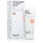 Face D Instant Bright hydratační CC krém SPF 20 odstín Caramel 40 ml