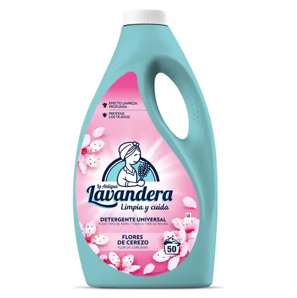 LAVANDERA Prací gel Třešňové květy 50 praní 2,5 l, poškozený obal