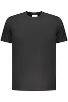 Černé pánské triko s krátkým rukávem