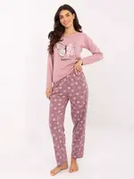 Dámske pyžamo s motívom motýľov