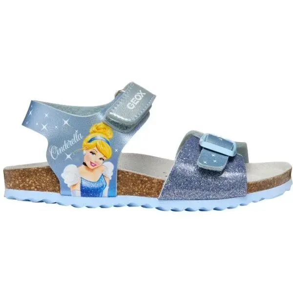 Geox J ADRIEL Dívčí sandály, světle modrá, velikost