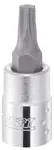 Hlavice 1/4" zástrčná TORX (různé velikosti) - Tona Expert Velikost: T25