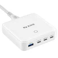 ZIKE Z1810 100W GaN 4 Ports Desktop Charging Station