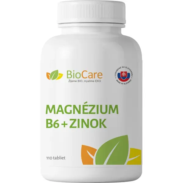 Magnézium Vitamín B6 a zinok - stop kŕčom (2×110 tabliet)