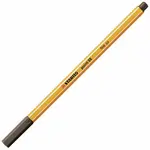 Popisovač STABILO point liner 88 hnědý tmavě