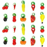 Thanksgiving Charms Lampwork Pendants