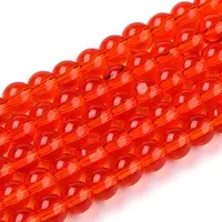 Transparent Glass Beads Strands