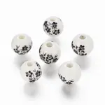 Handmade Printed Porcelain Beads