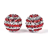 Acrylic with Resin Rhinestone Beads