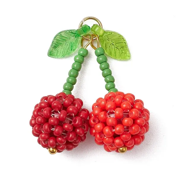 Glass Seed Beads Pendants