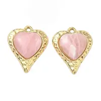 304 Stainless Steel & Resin Pendants