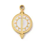 304 Stainless Steel Enamel Pendants