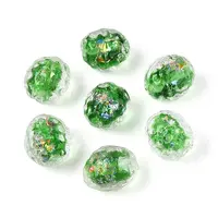 Handmade Foil Glass Beads