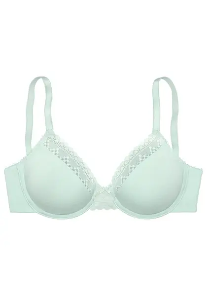 LASCANA Podprsenka  pastelovo zelená