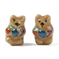 Hand-Painted Porcelain Beads