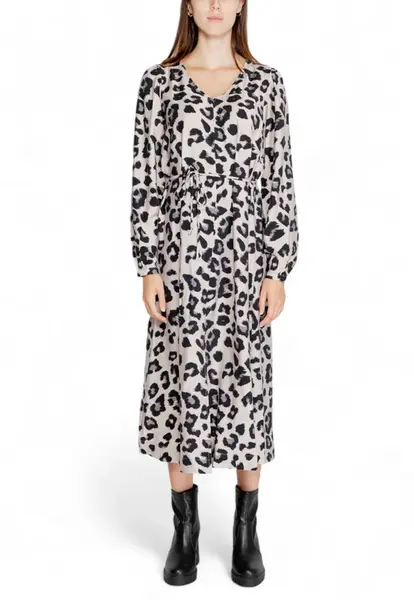 Leopardí maxi šaty Jacqueline De Yong