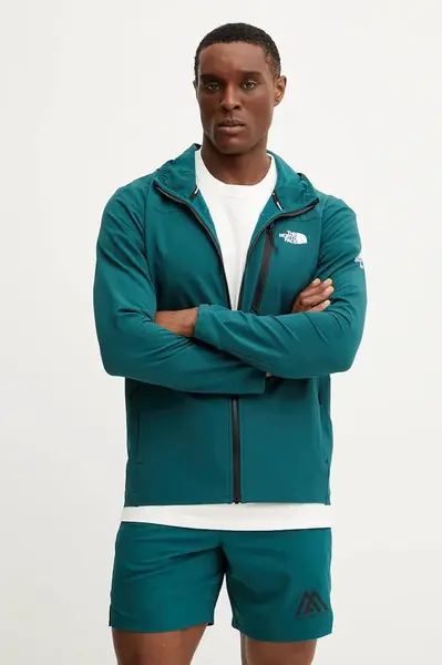 Outdoorová bunda The North Face Mountain Athletics zelená barva, NF0A892S6GI1