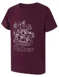 Husky  Tee Mushroom K purple, 128 Detské bavlnené tričko