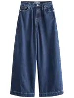 Next Plisované rifle  modrá