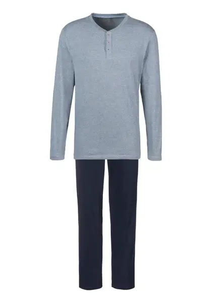 s.Oliver Dlhé pyžamo  námornícka modrá / svetlomodrá