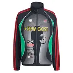 ADIDAS ORIGINALS Prechodná bunda 'Teamgeist'  tmavožltá / zelená / červená / čierna