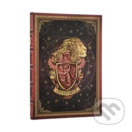 Paperblanks - zápisník Gryffindor Journal (midi, linajkový, elastické zatváranie, limitovaná edícia)