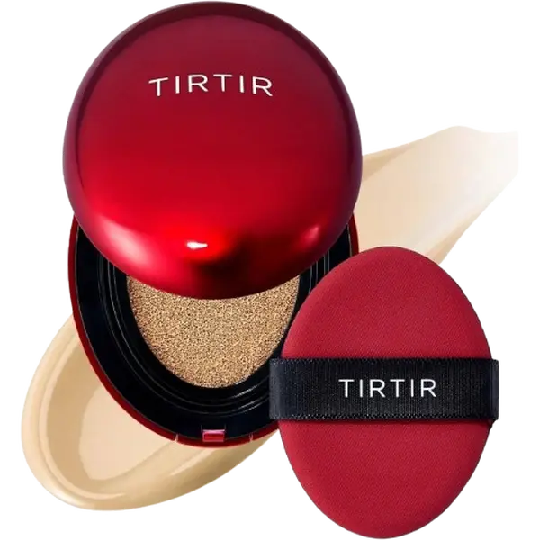 TIRTIR Mask Fit Red Cushion Dlouhotrvající make-up v polštářku 24W Soft Beige 18 g