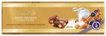 LINDT Gold Tablet Švýcarská mléčná čokoláda s rozinkami 300 g