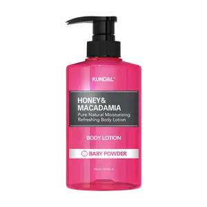 KUNDAL Honey&Macadamia Body Lotion - vyživující tělové mléko s vůní pudru 500 ml
