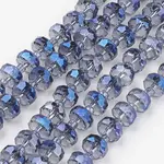Electroplate Glass Beads Strands