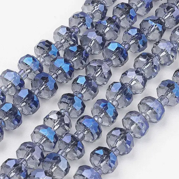 Electroplate Glass Beads Strands