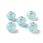 Pearlized Resin European Beads